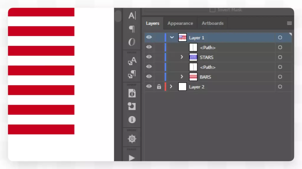 слои в adobe illustrator