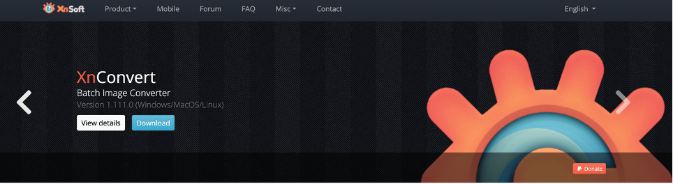 сайт XnConvert