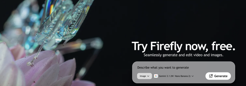 Ai-инструмент в Adobe Firefly